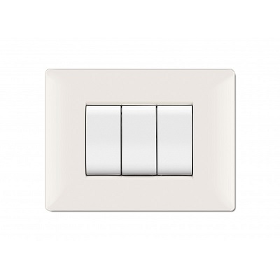 Placca 7M Bianco